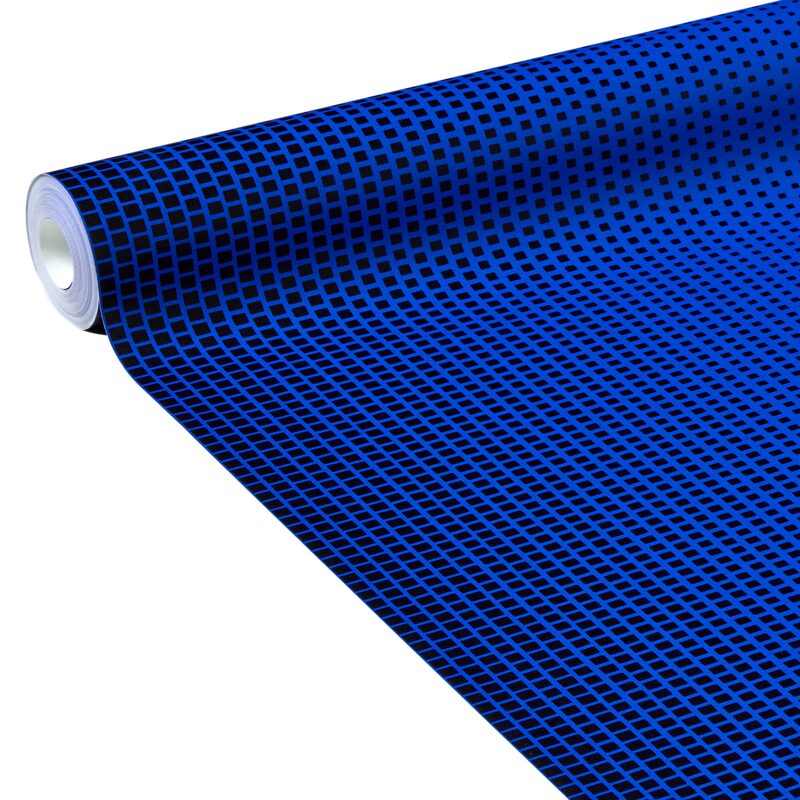 Papier peint intissé CINETIC coloris bleu électrique