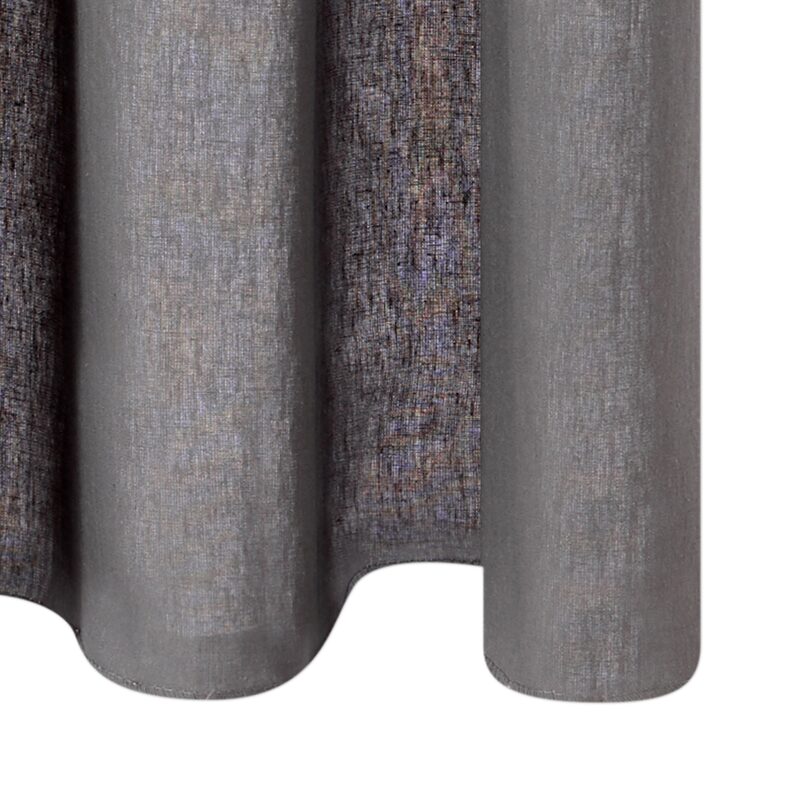Rideau MARENGA coloris gris 140 x 250 cm