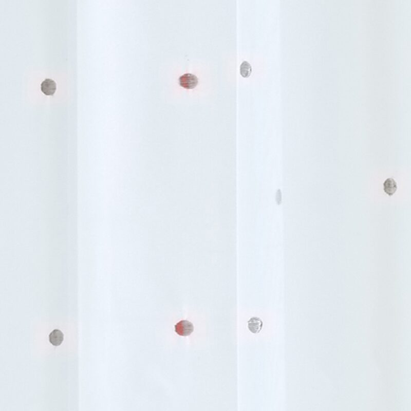 Voilage JULIE coloris rose pastel 140 x 240 cm