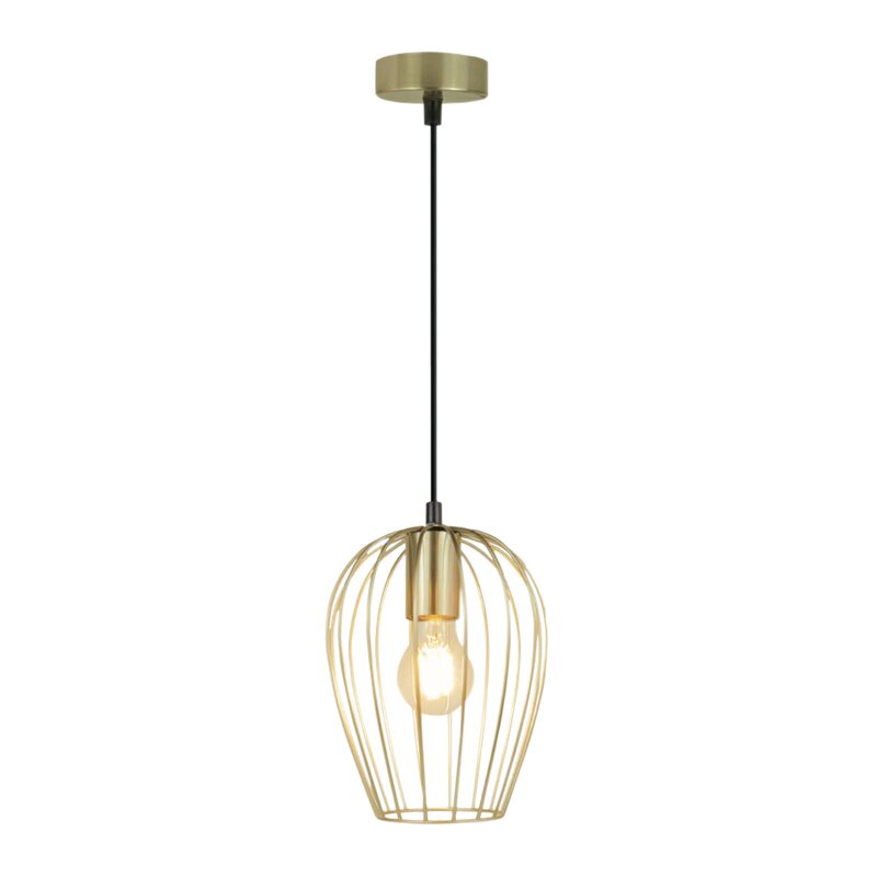 Suspension CANDICE coloris or  25 x 18 cm