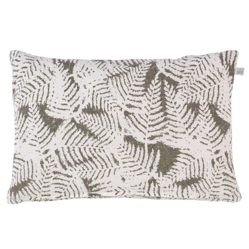 Coussin SPARKO coloris blanc 60 x 40 cm
