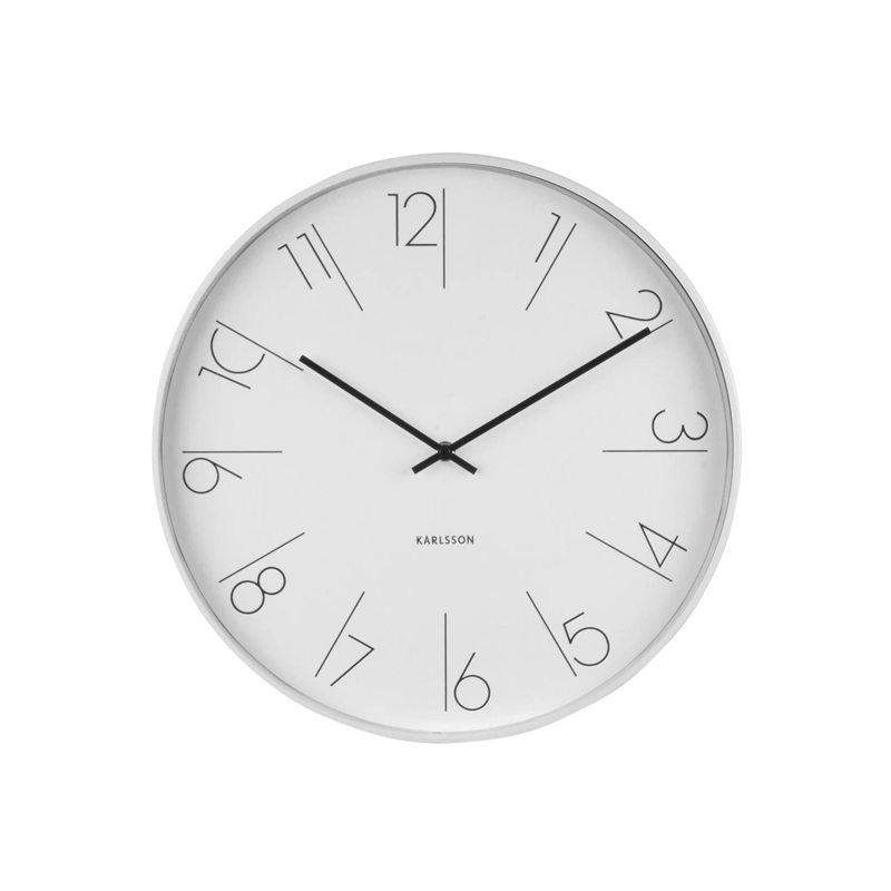 Horloge NILS coloris blanc