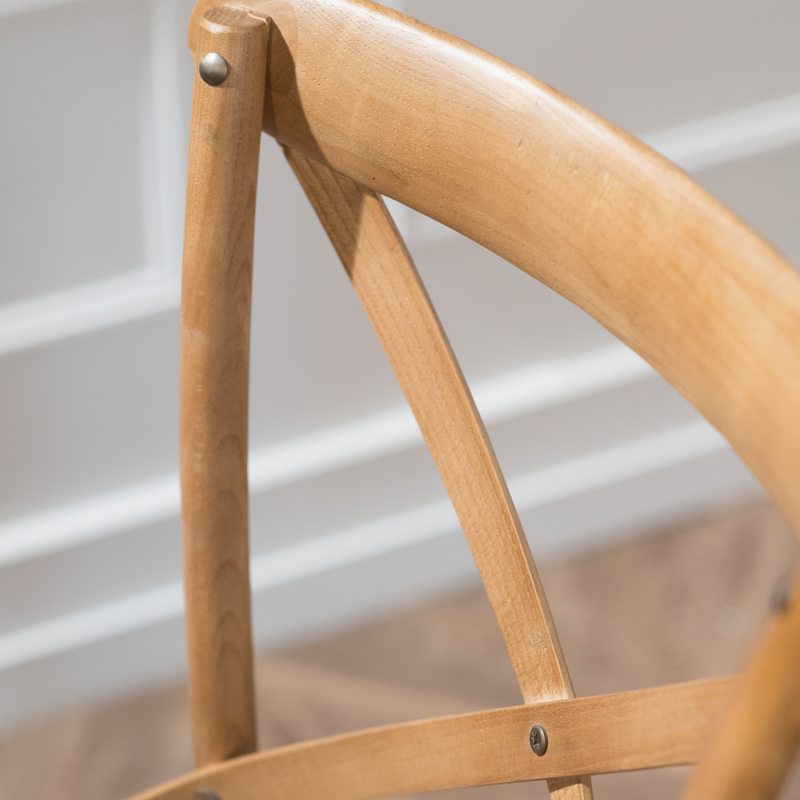 Chaise BISTROT coloris bois clair