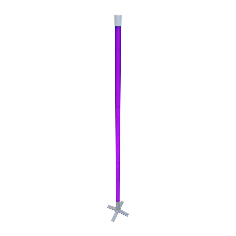 Lampadaire NÉON coloris violet
