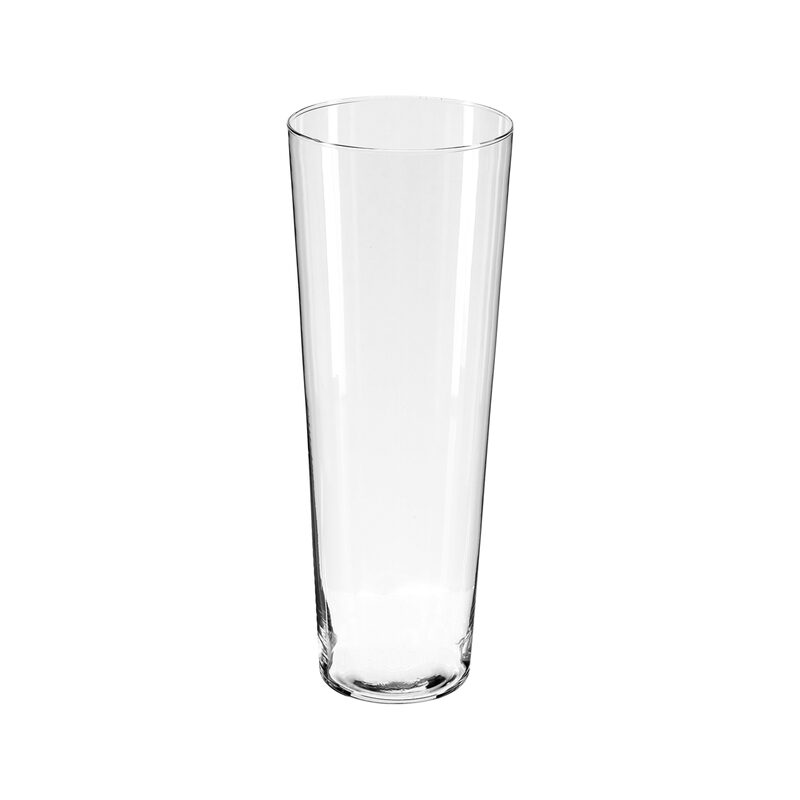 Vase CONIQUE TRANSPARENT H40