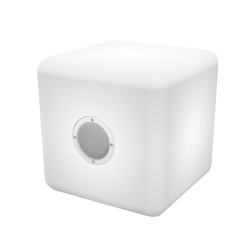 Enceinte COLORCUBE X BIG BEN coloris blanc 30 x 30 cm