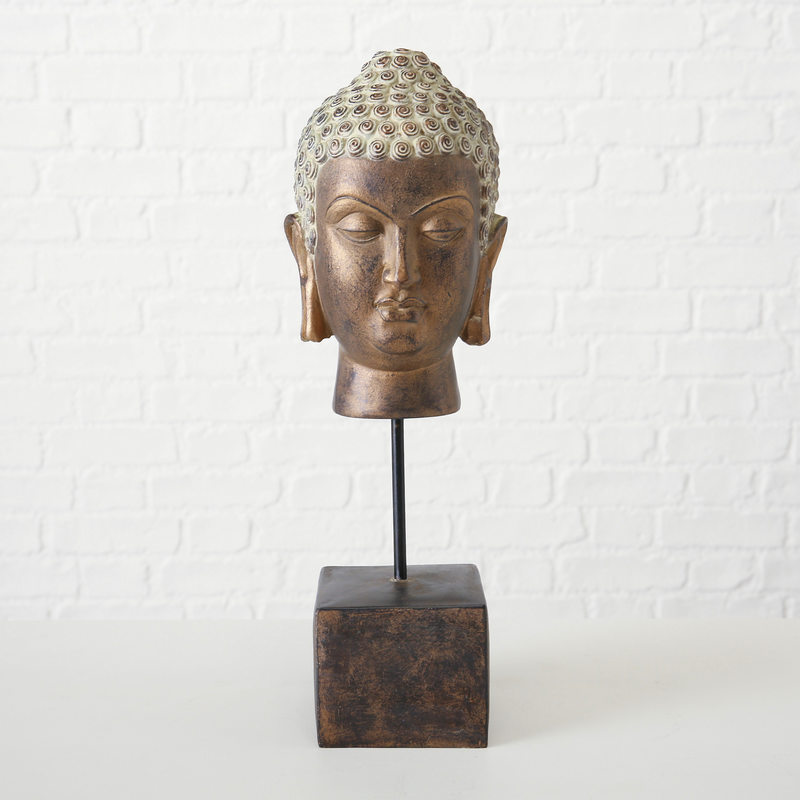 Figurine BOUDDHA coloris brun
