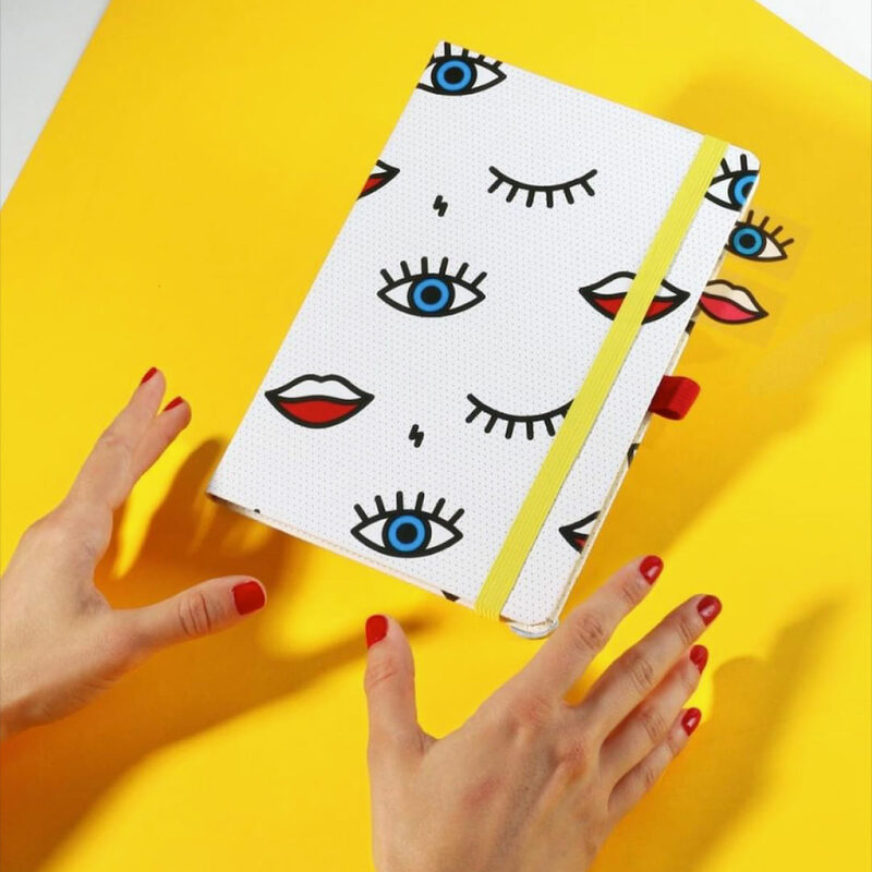 Carnet WINK coloris multicolore