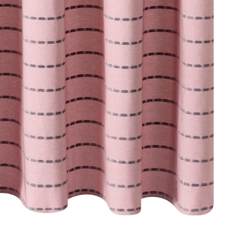 Rideau VALMONT coloris rose boudoir 140 x 240 cm