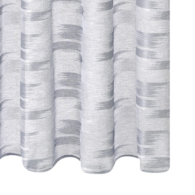 Voilage RHODES coloris gris 140 x 240 cm
