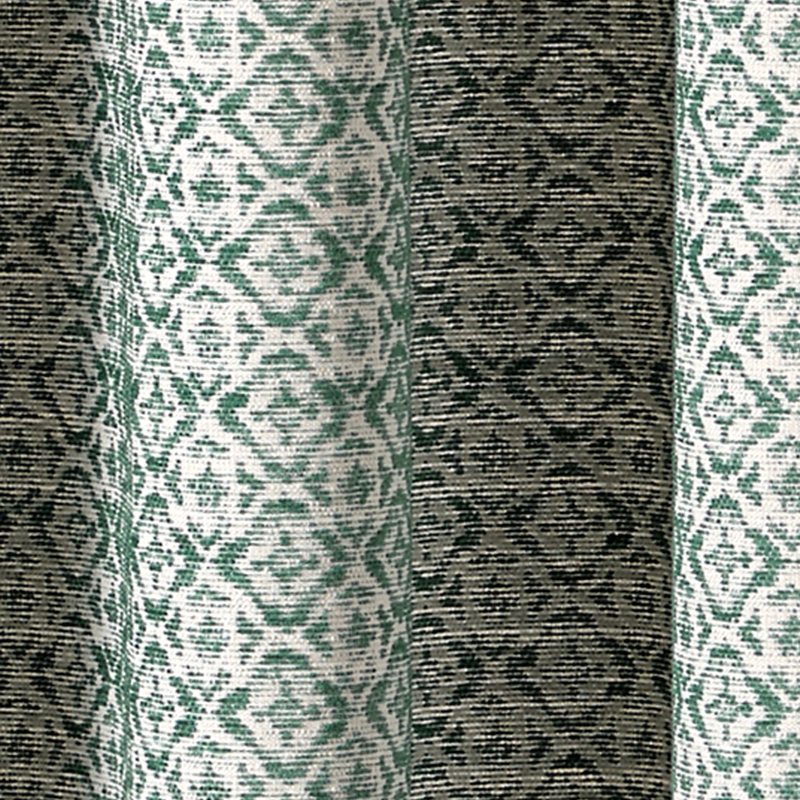 Rideau WISY coloris bleu paon 140 x 250 cm
