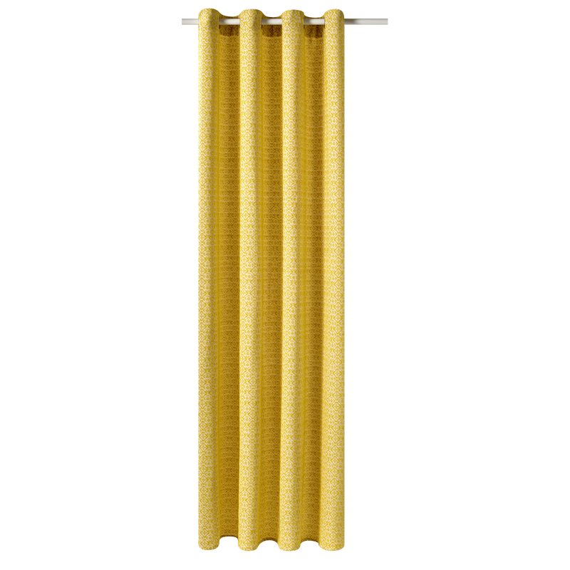 Rideau WISY coloris safran 140 x 250 cm