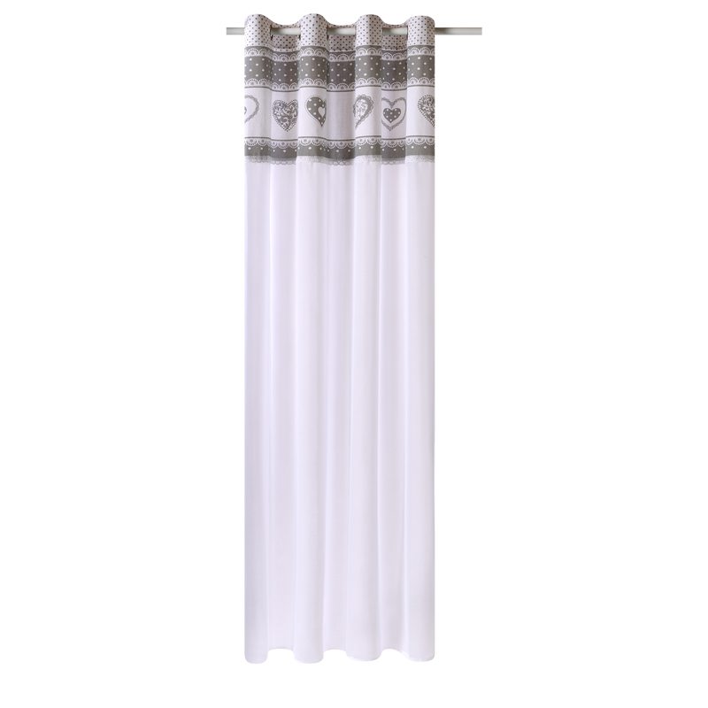 Voilage SWEET CHARM coloris beige 140 x 240 cm