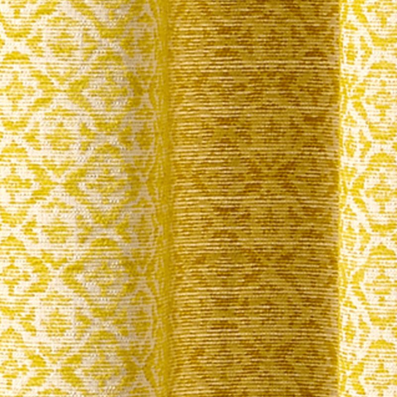 Rideau WISY coloris safran 140 x 250 cm