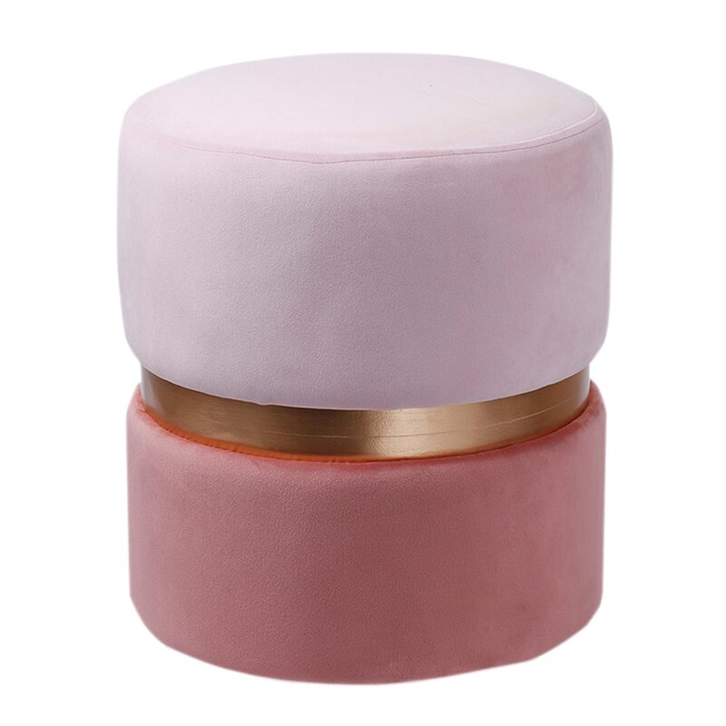 Pouf ANATOLE coloris rose
