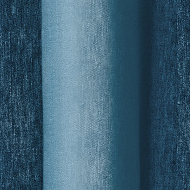 Rideau COTOON coloris jean 140 x 240 cm