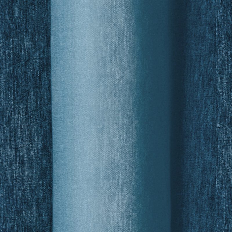 Rideau COTOON coloris jean 140 x 240 cm