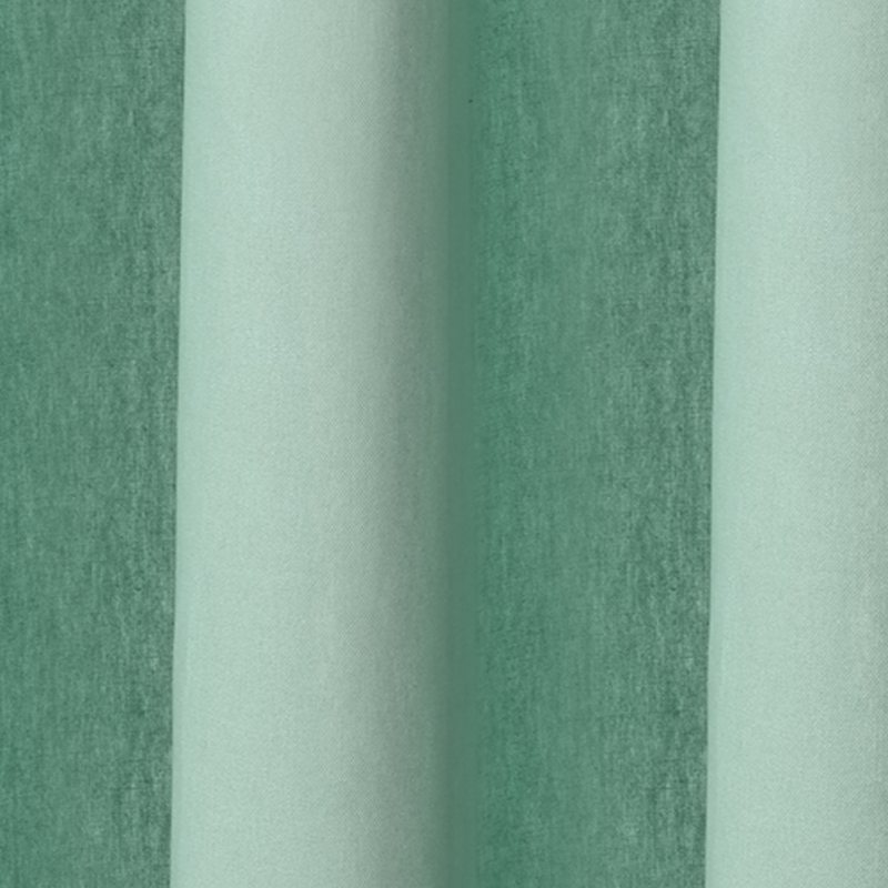 Rideau COTOON coloris vert de gris 140 x 240 cm