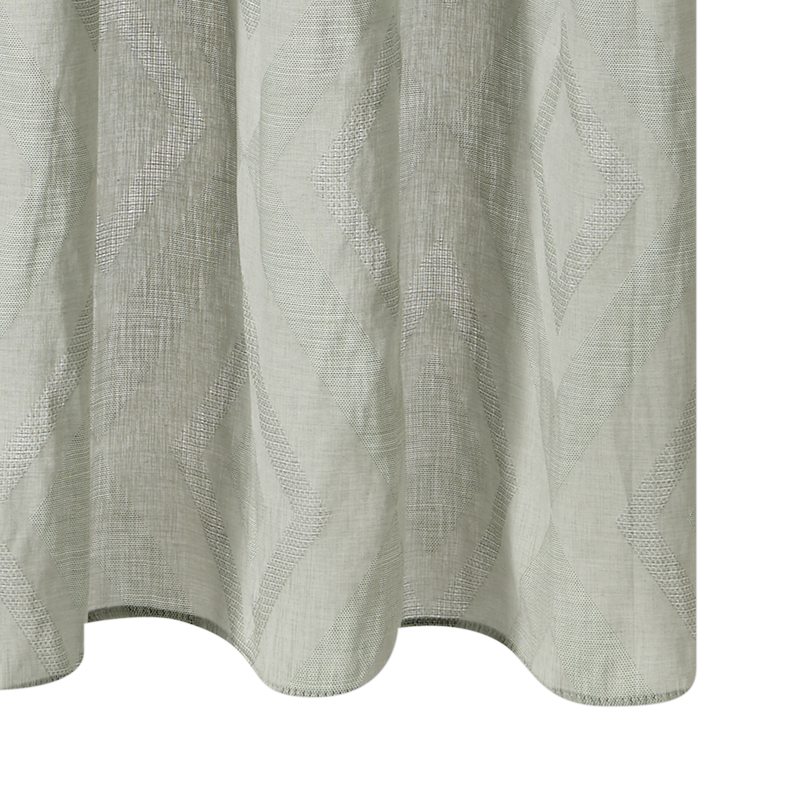 Voilage CASPER coloris gris 140 x 270 cm