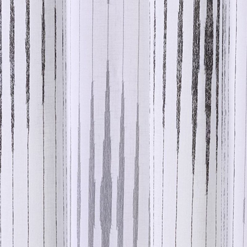 Voilage JIHY coloris gris 140 x 240 cm