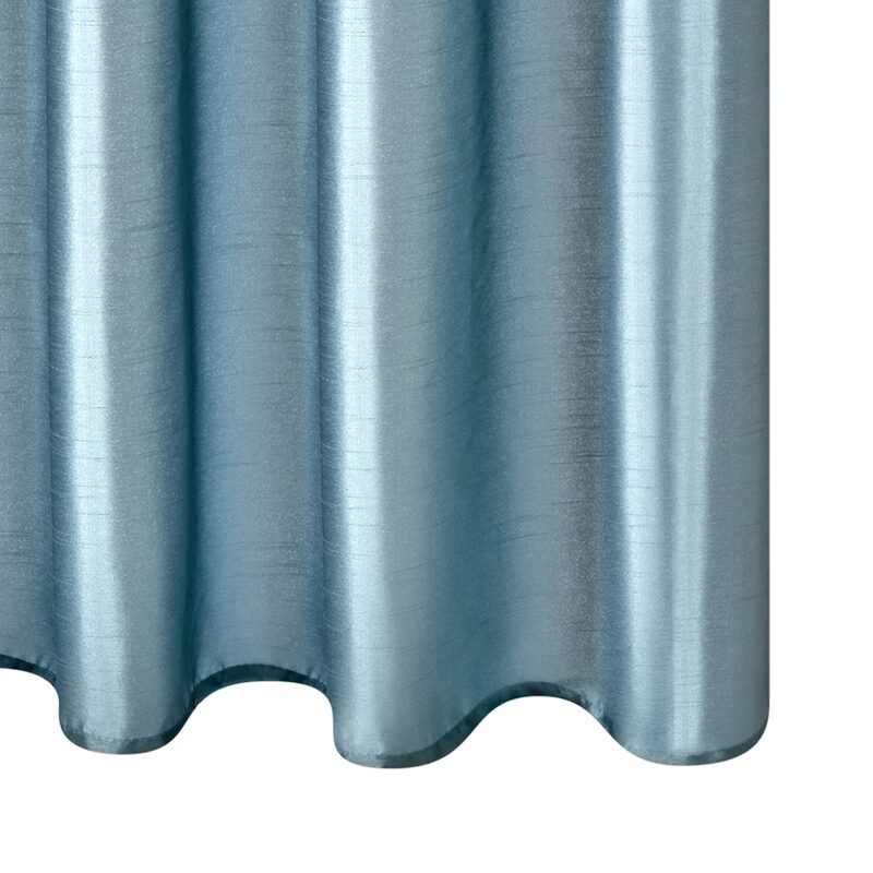 Rideau PEGAZE coloris bleu nordique 140 x 260 cm