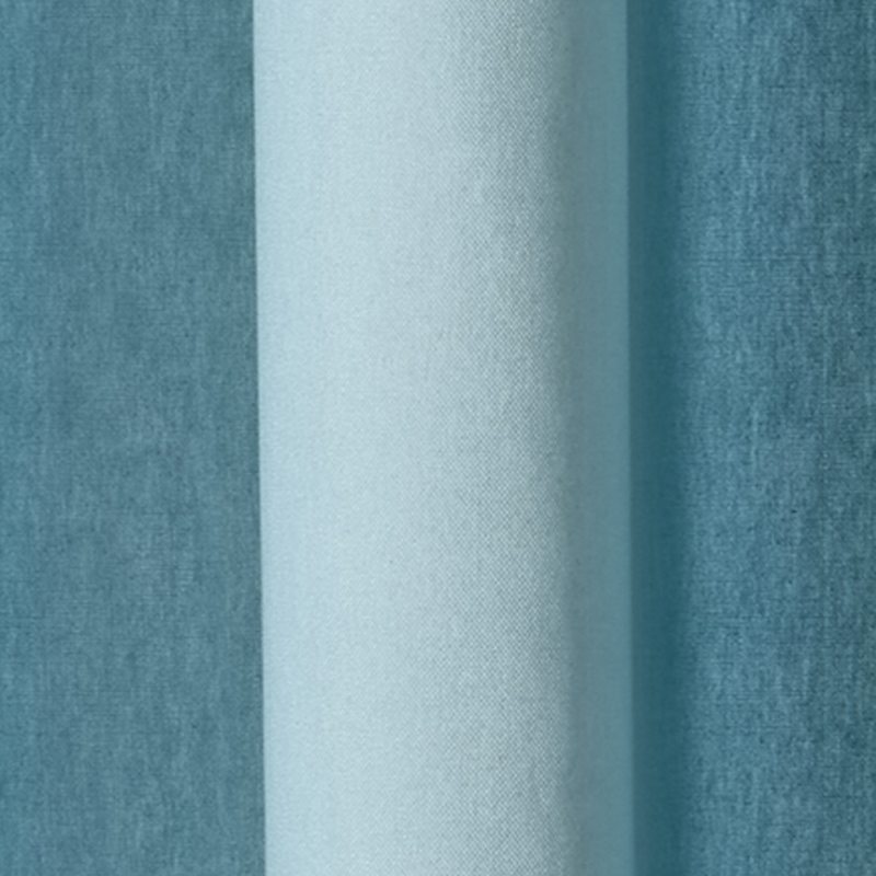 Rideau ELISUS coloris bleu nordique 140 x 240 cm