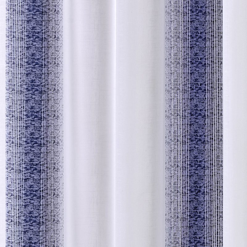 Voilage CYTHERE coloris indigo 140 x 240 cm