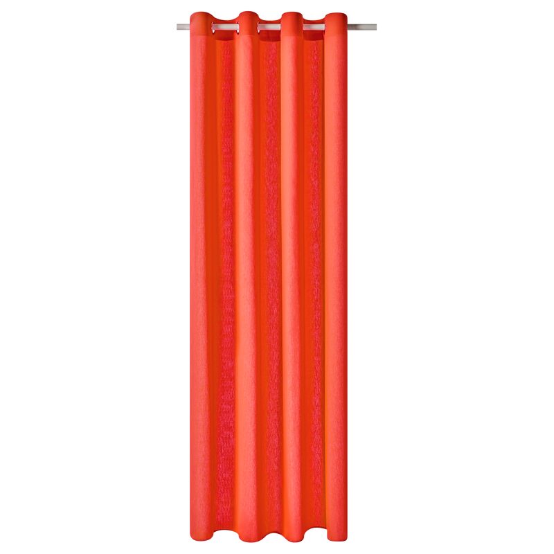 Rideau COTOON coloris corail 140 x 240 cm
