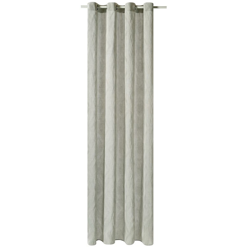 Voilage CASPER coloris gris 140 x 270 cm