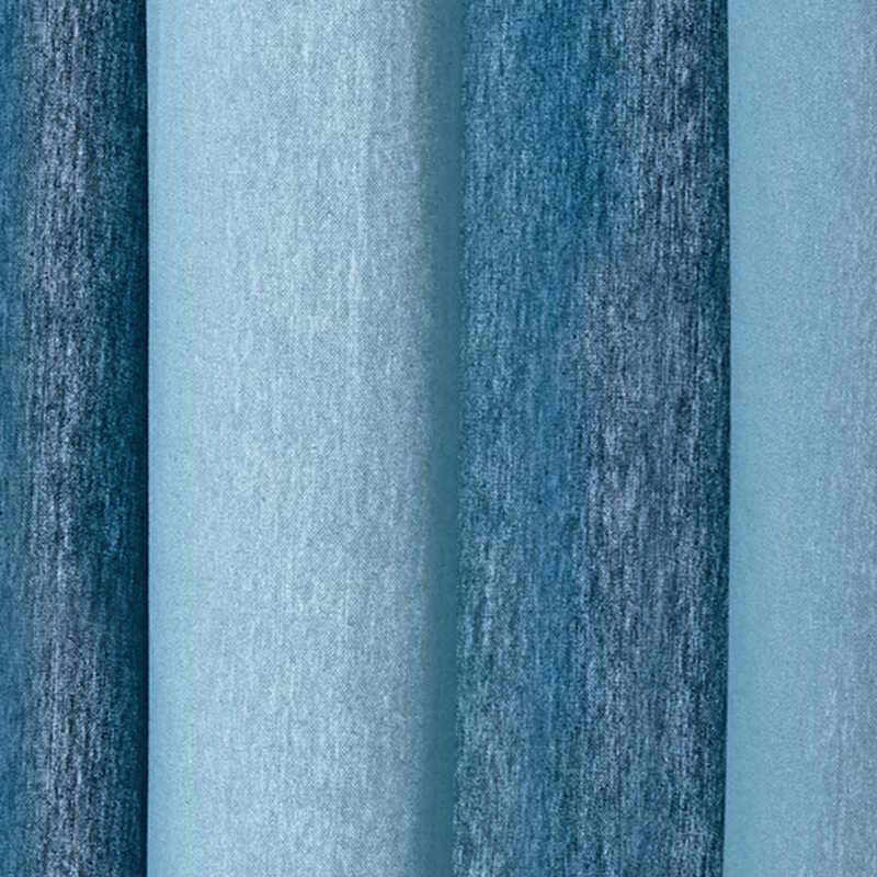 Rideau COTOON coloris acier 140 x 240 cm