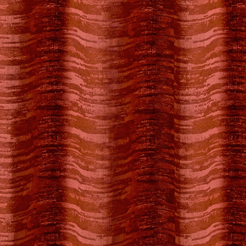 Rideau Lin RIVOLI coloris terracotta 140 x 260 cm