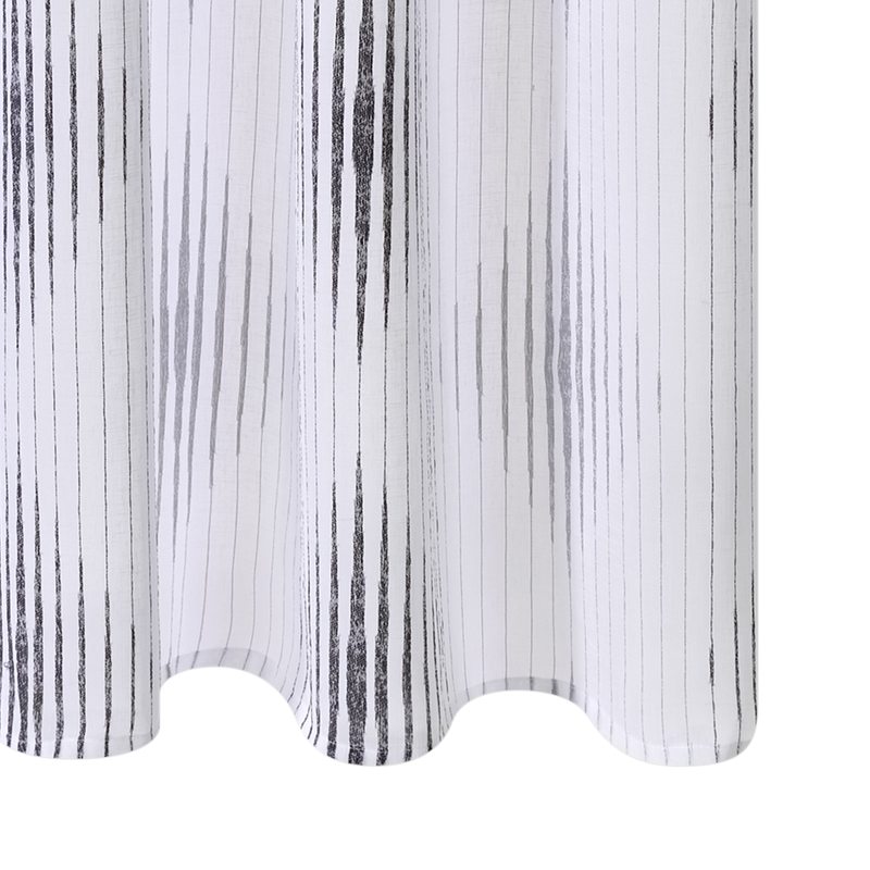 Voilage JIHY coloris gris 140 x 240 cm