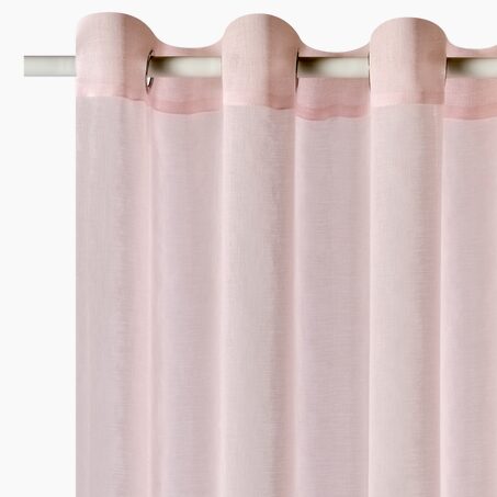 Voilage MIA coloris blush 140 x 240 cm