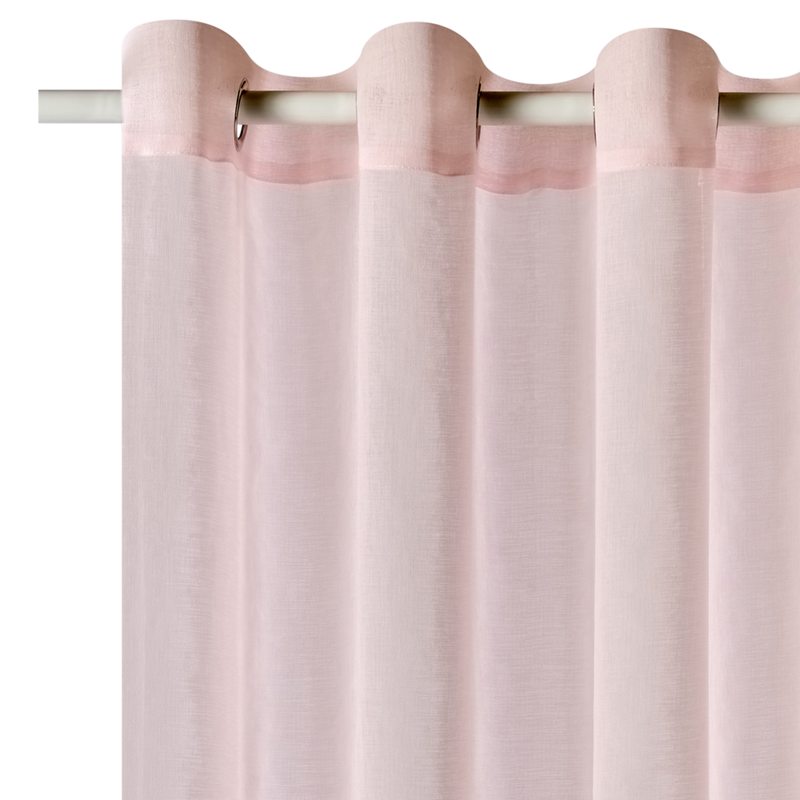 Voilage MIA coloris blush 140 x 240 cm