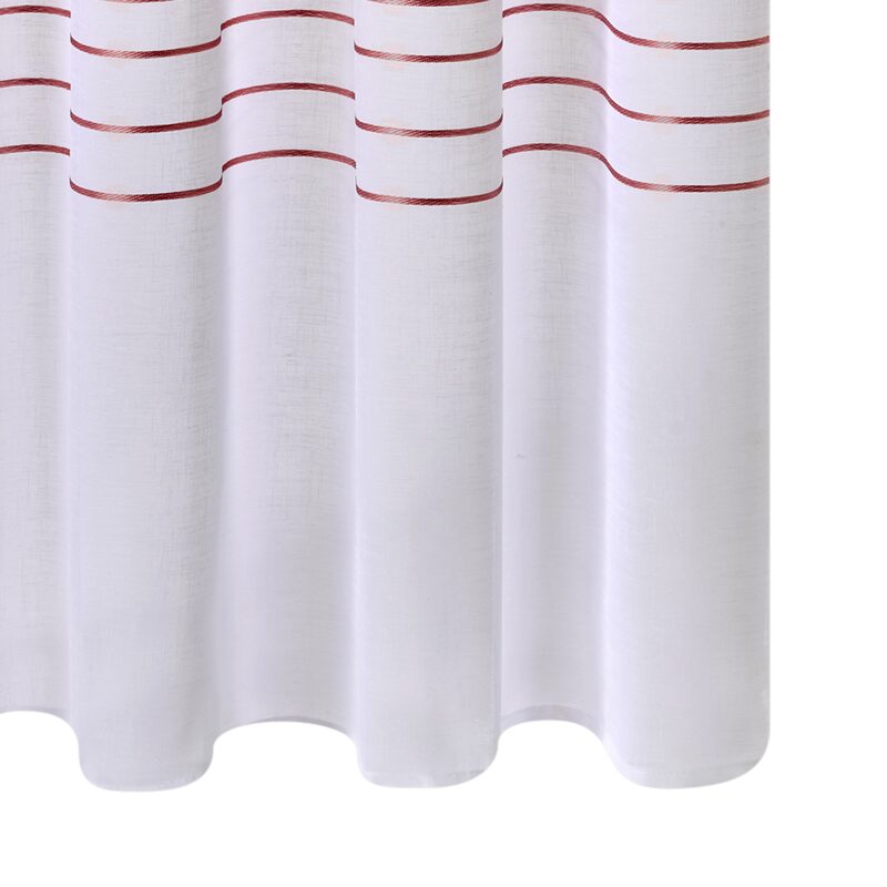 Voilage ISAURE coloris rose poudré 140 x 240 cm