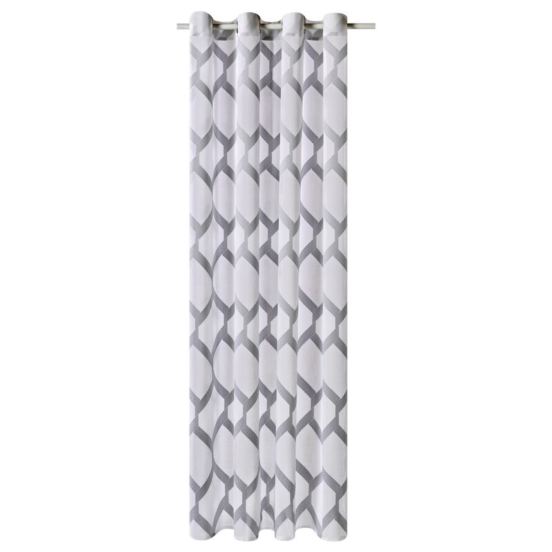 Voilage AMBER coloris perle 140 x 240 cm