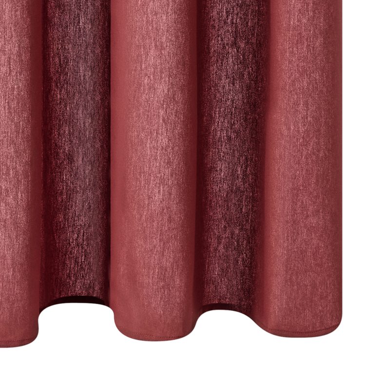 Rideau COTOON coloris tabac 140 x 240 cm