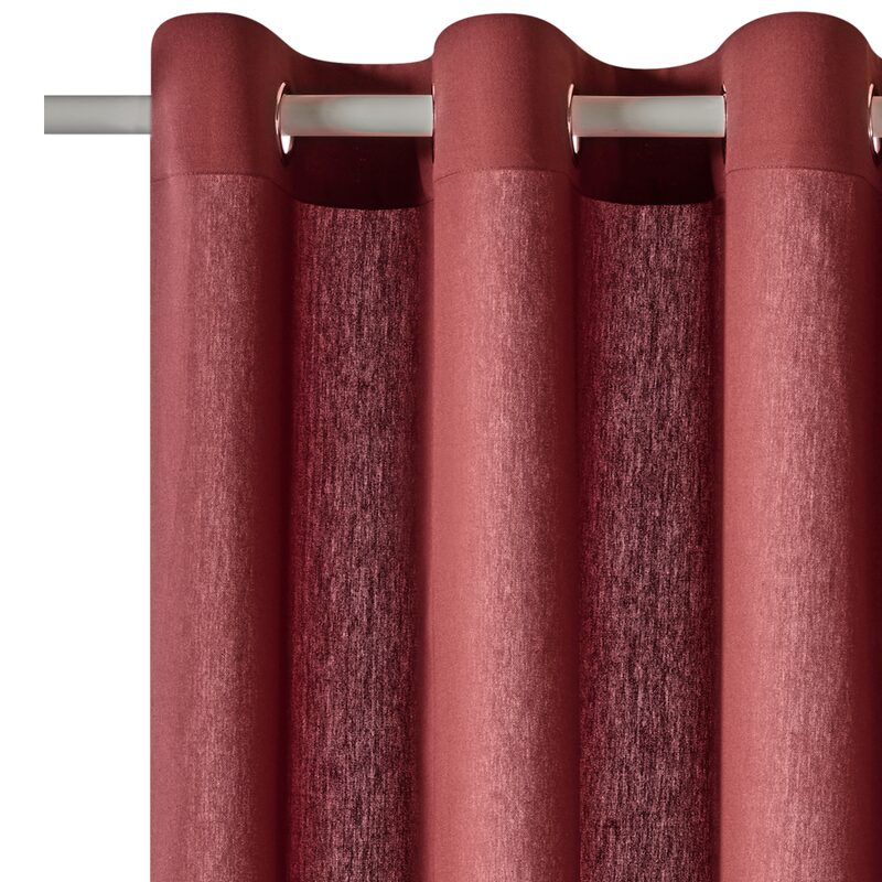Rideau COTOON coloris tabac 140 x 240 cm