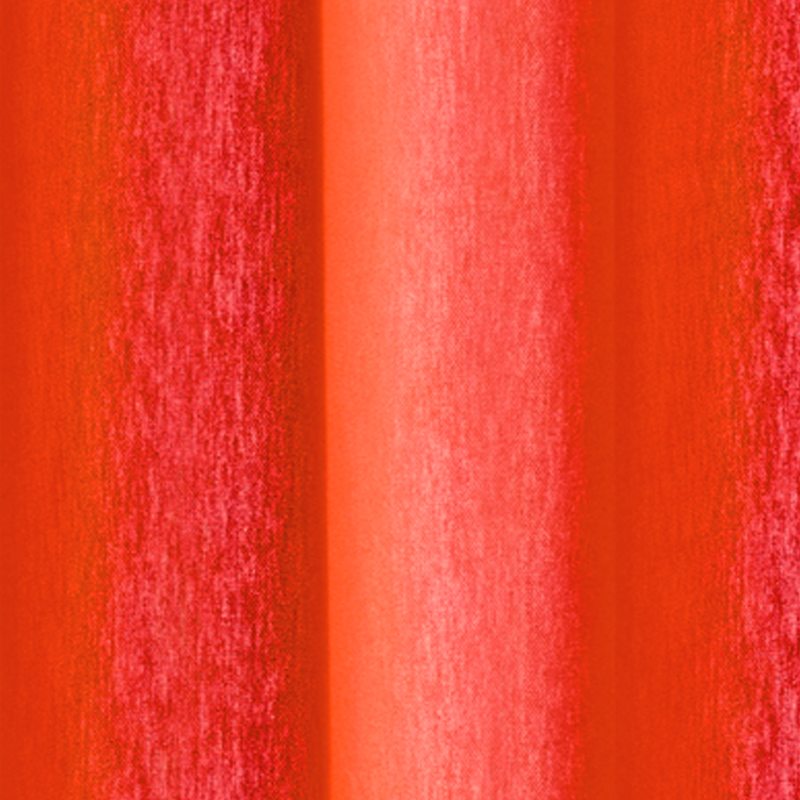 Rideau COTOON coloris corail 140 x 240 cm