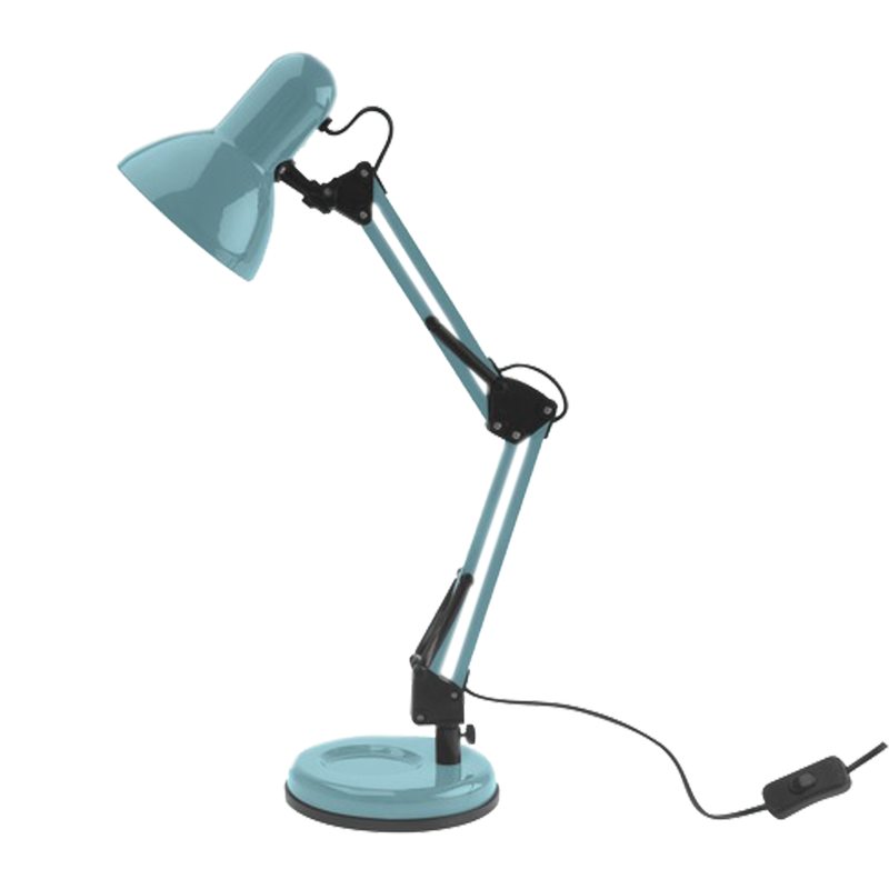 Lampe à poser HOBBY coloris bleu 55 x 12,5 cm
