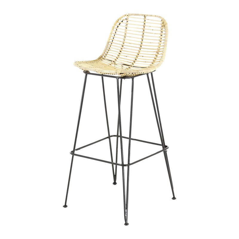 Tabouret de bar FRESH coloris blanc