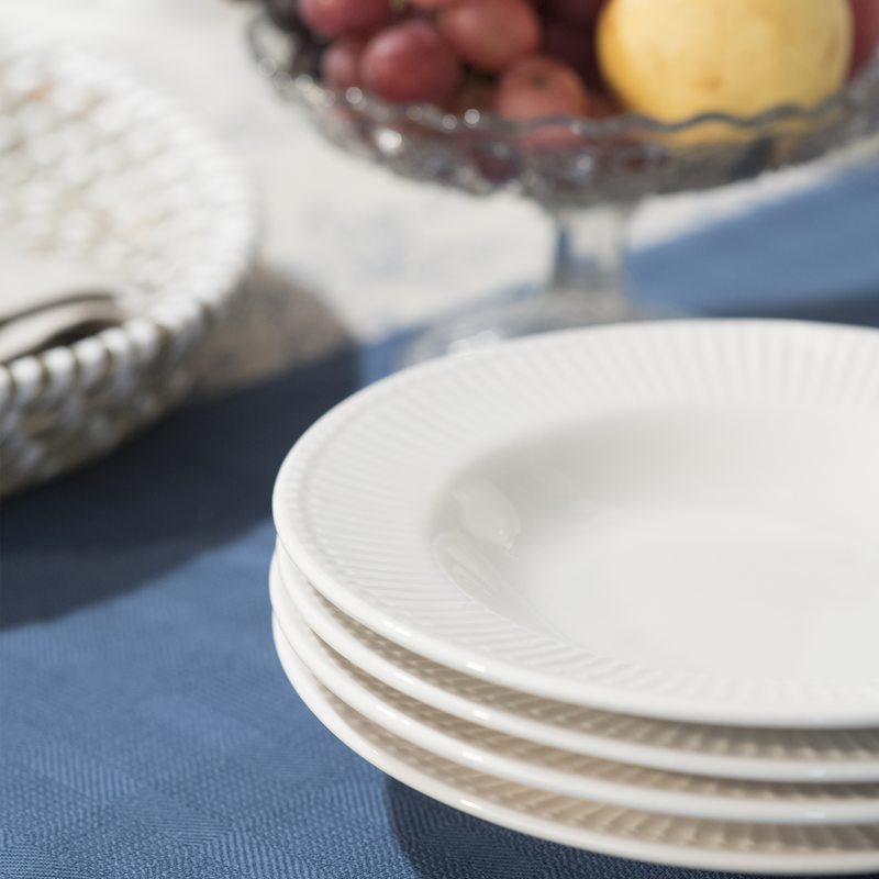 Assiette CELINA coloris beige