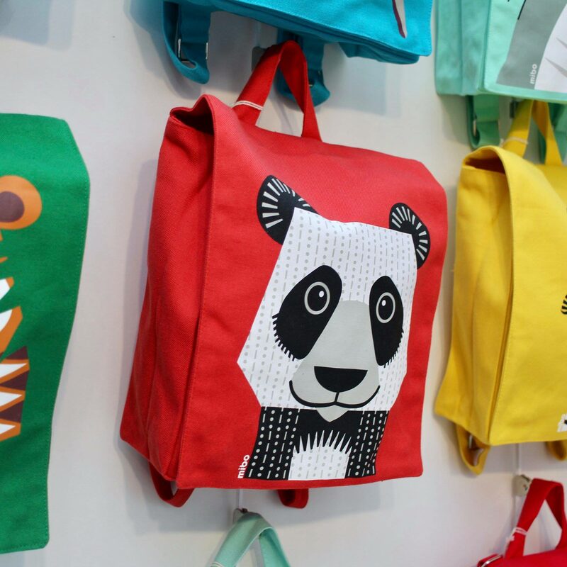 Sac à dos PANDA coloris rouge