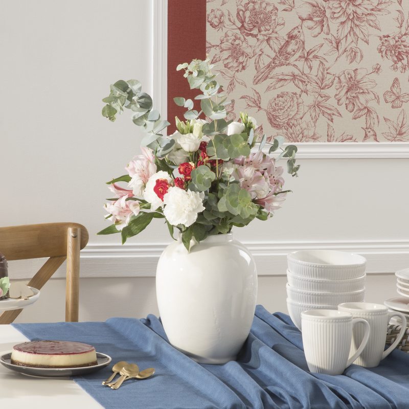 Vase GUSTAV coloris beige