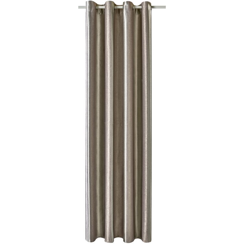 Rideau occultant COSY coloris Gris clair 140 x 260 cm
