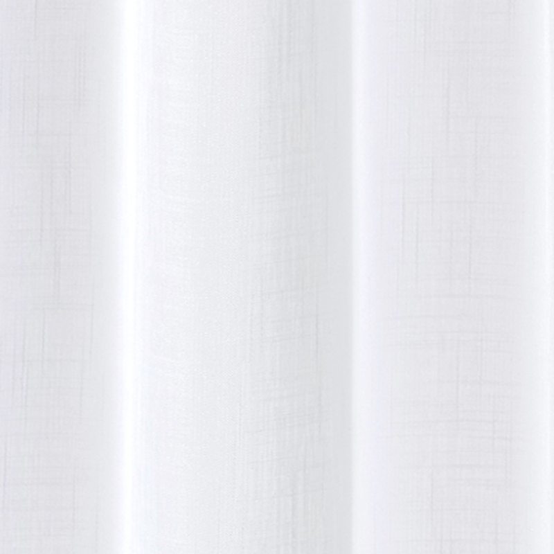 Voilage KENZI coloris blanc 140 x 260 cm