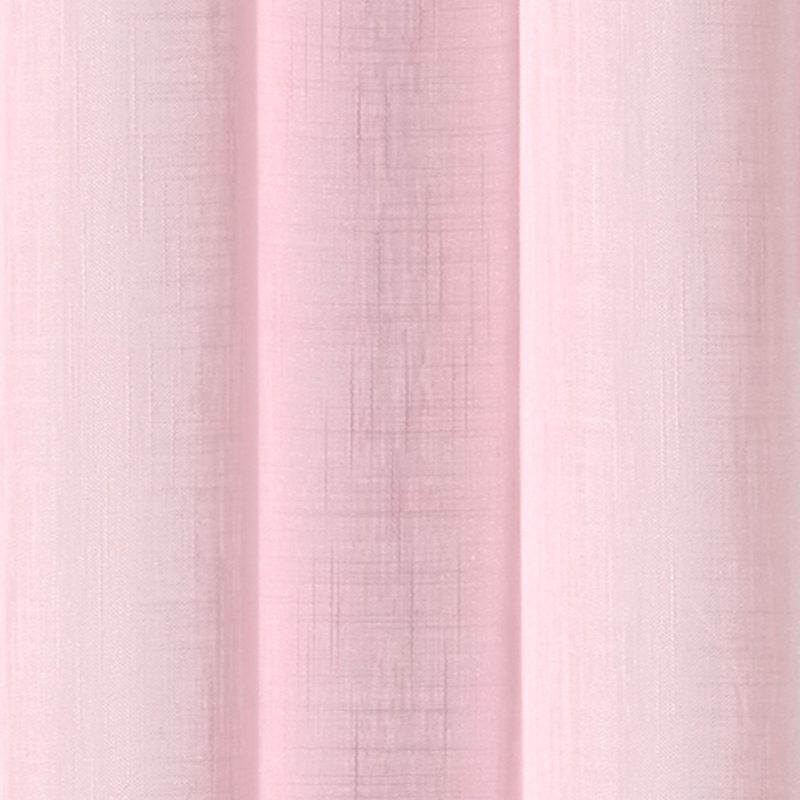 Voilage KENZI coloris rose pâle 140 x 260 cm