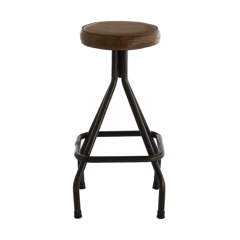 Tabouret de bar MONTECRISTO coloris brun