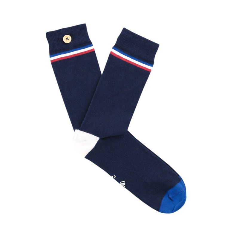 Chaussettes MANHATTAN NEW coloris bleu
