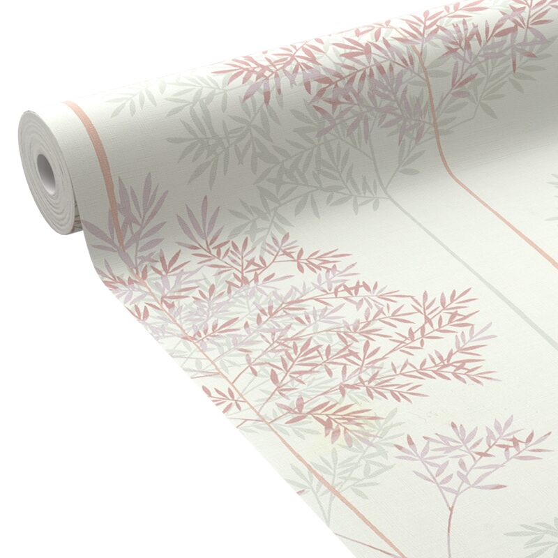 Papier peint intissé ALTHEA coloris blanc